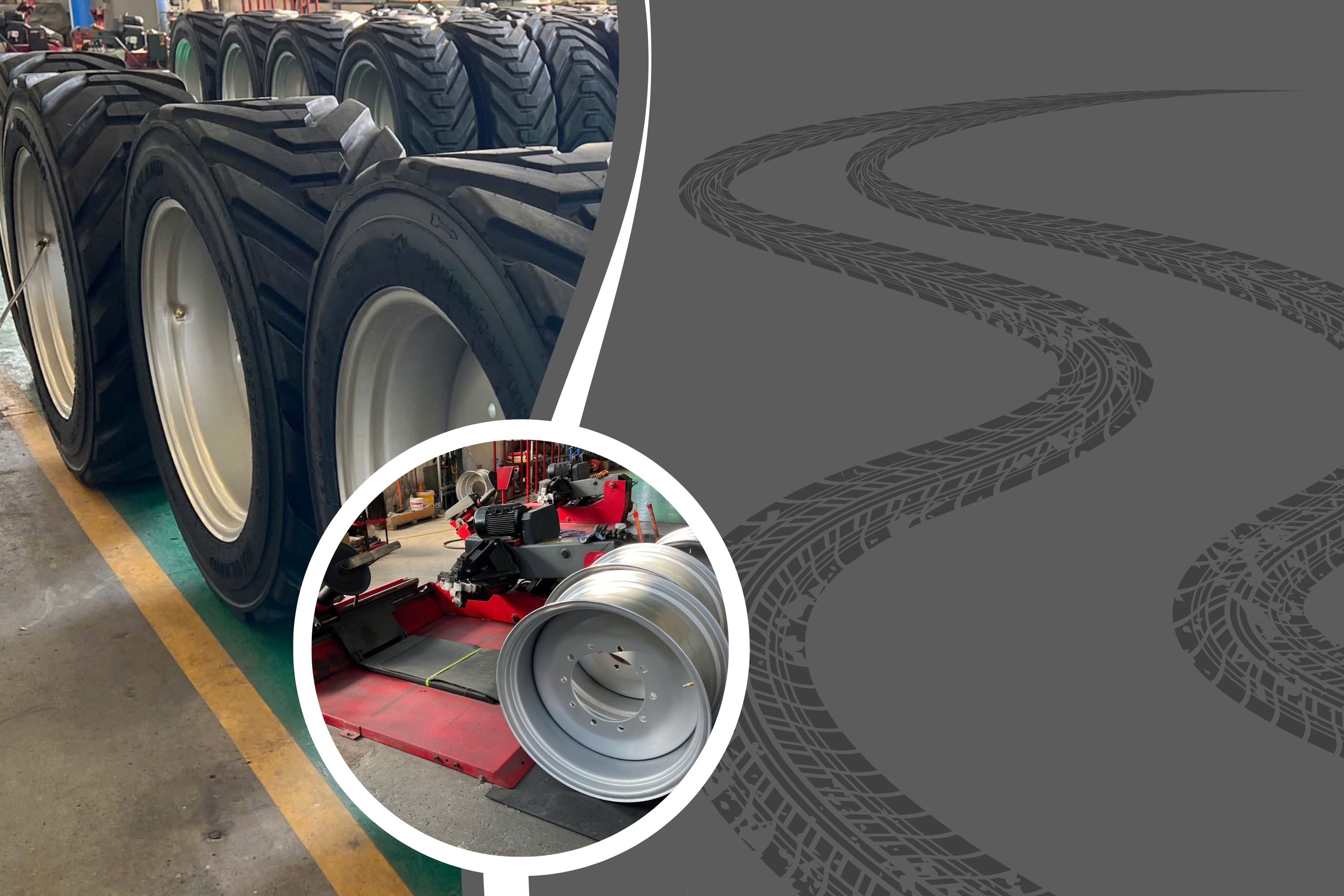 Phân phối lốp xe nâng người chính hãng với đa dạng kích cỡ, mẫu mã